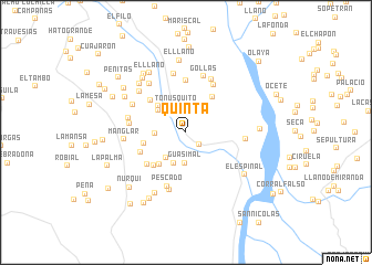 map of Quinta