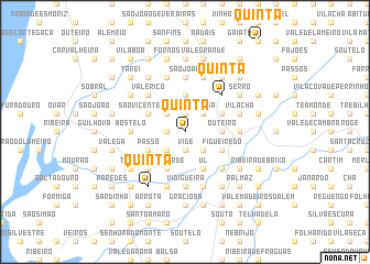 map of Quintã