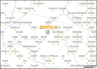 map of Quintela