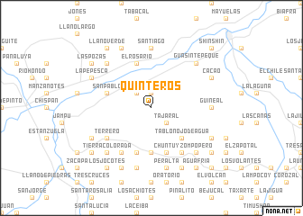 map of Quinteros