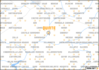 map of Quinte