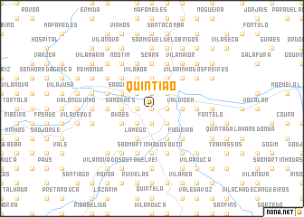 map of Quintião