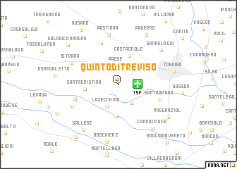 map of Quinto di Treviso