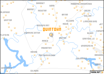 map of Quintown