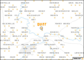 map of Quint