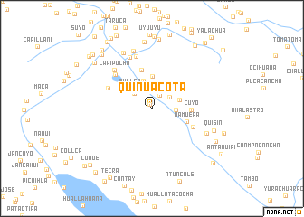 map of Quinuacota