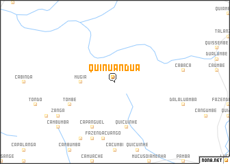 map of Quinuandua