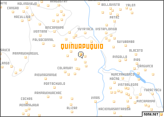 map of Quinuapuquio