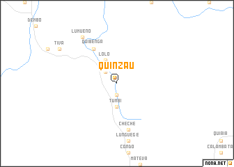 map of Quinzau