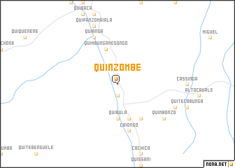 map of Quinzombé