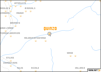 map of Quinzo