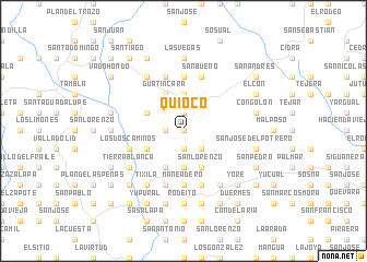 map of Quioco