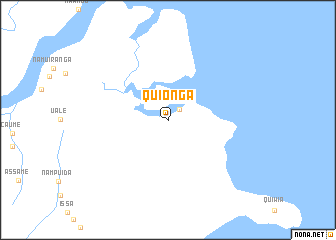 map of Quionga