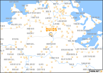 map of Quios