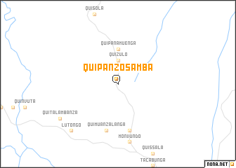 map of Quipanzo Samba