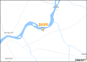 map of Quipá