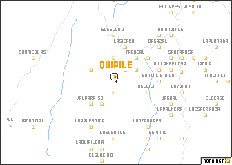 map of Quipile