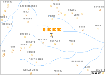 map of Quipuana
