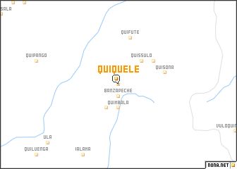 map of Quiquele