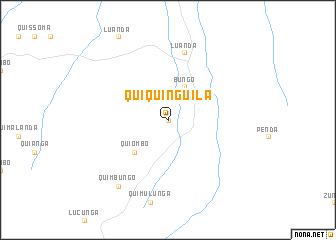 map of Quiquinguila