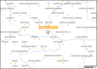 map of Quirbajou