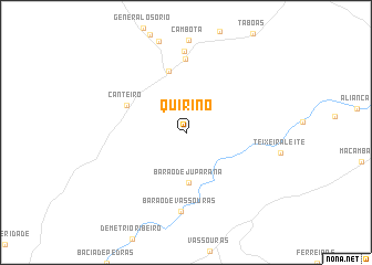 map of Quirino