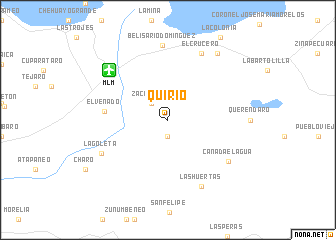 map of Quirio