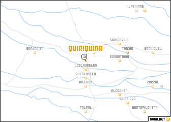 map of Quiriquina