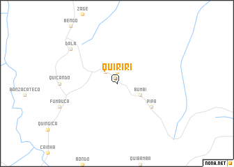 map of Quiriri