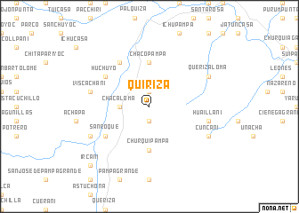 map of Quiriza