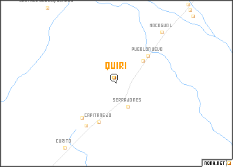 map of Quiri