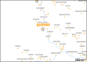 map of Quirman