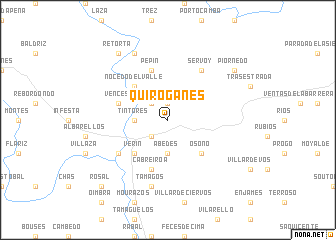 map of Quiroganes