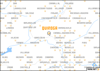 map of Quiroga