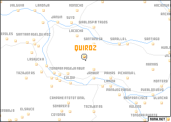 map of Quiroz