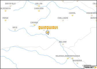 map of Quirquiavi