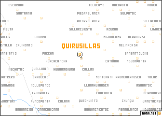 map of Quirusillas