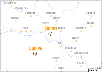 map of Quirve