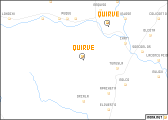 map of Quirve