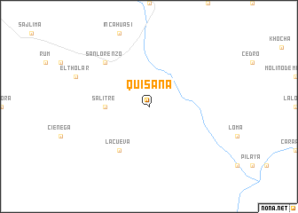 map of Quisana