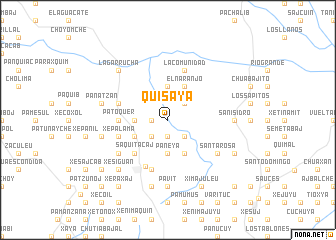 map of Quisayá