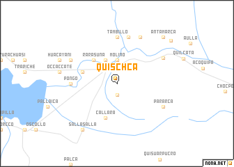 map of Quischca