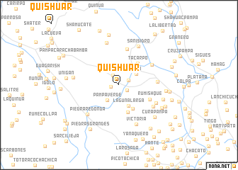 map of Quishuar