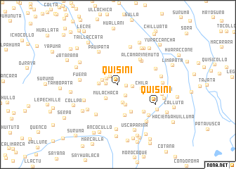 map of Quisini