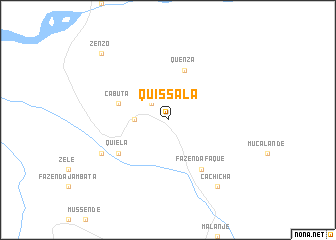map of Quissala