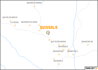 map of Quissala