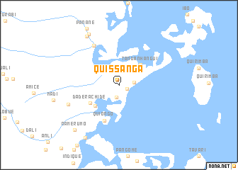 map of Quissanga