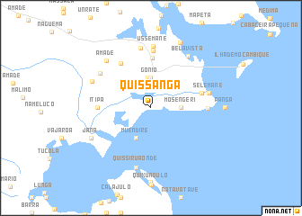 map of Quissanga