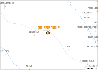 map of Quissengue