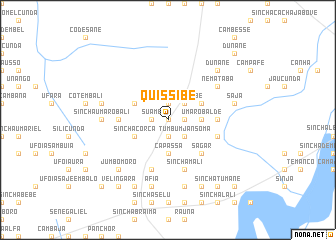 map of Quissibé
